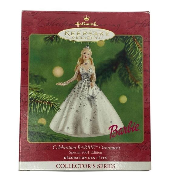 2001 Celebration BARBIE Hallmark Ornament 2nd in Series - Picture 4 of 4